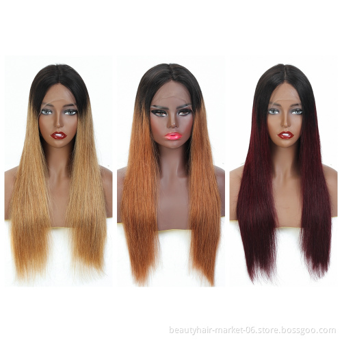 HD Wigs Preplucked Human Hair Lace Front Wigs Colored Virgin Human Hair Short Wave Lace Frontal Color Wigs